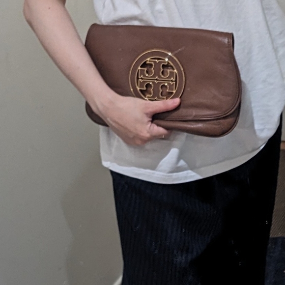 Tory Burch Leather Clutch Purse - Picture 7 of 7